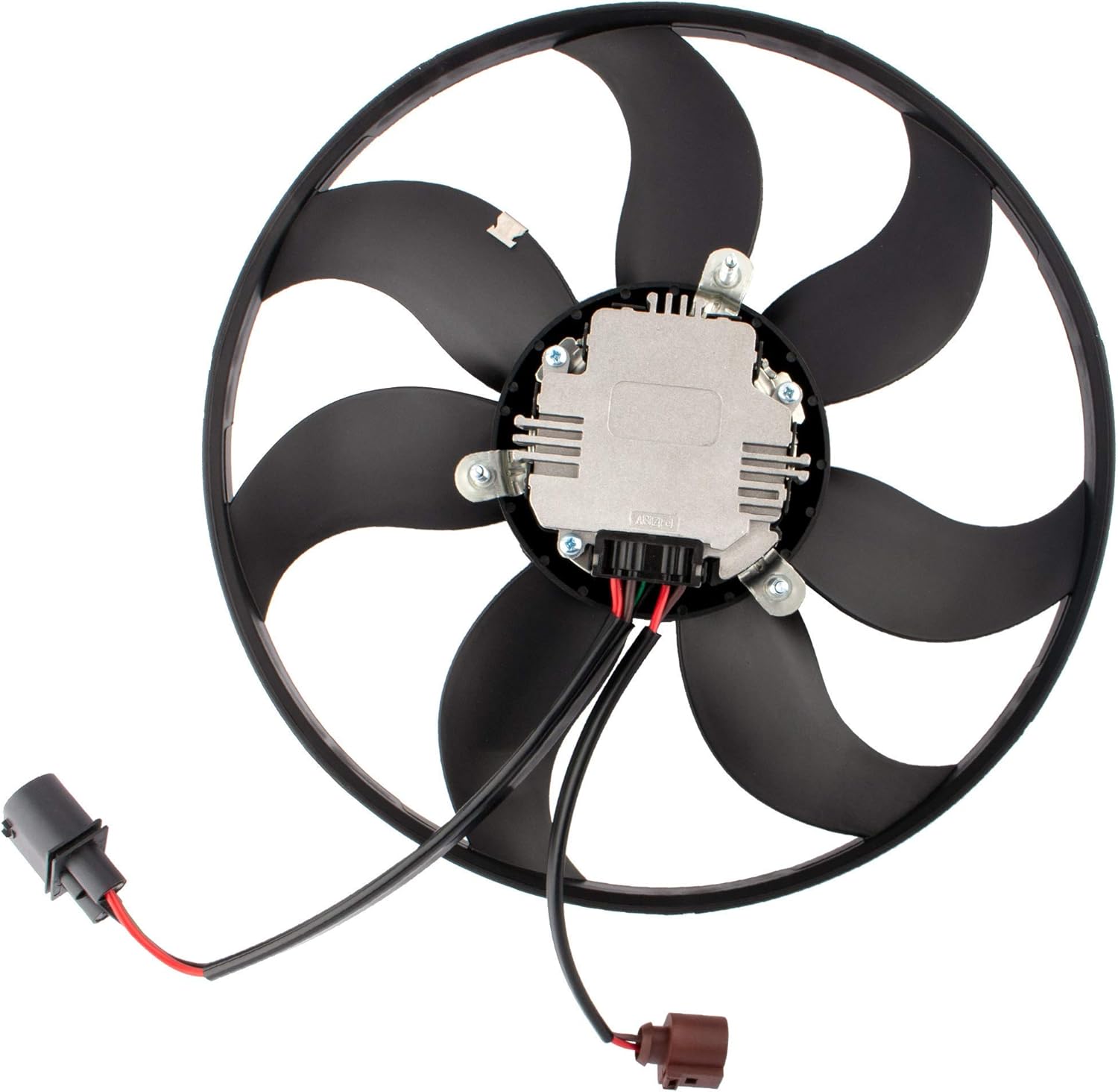 BOXI 1K0959455DL Left Side Engine Cooling Fan Motor Fits for A-3 T-T/Beet-le C-C Go-lf Eo-s GT-I Jet-ta Pass-at R-32 Rabb-it Tigu-an 1K0959455N